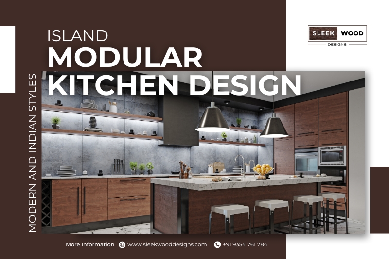 Island Modular Kitchen Design: Modern & Indian Styles